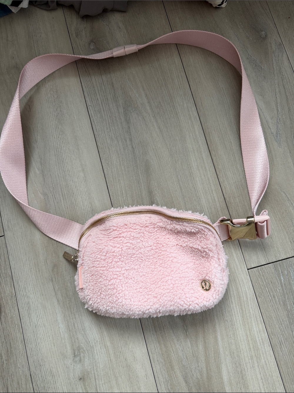 lululemon athletica Pink Fuzzy Pouch - Picture 2 of 5